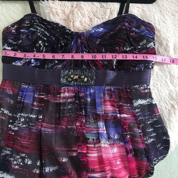 BCBG Max Azria Azaeleacom Cocktail Dress size 10 (fits like 6) - Picture 12 of 12